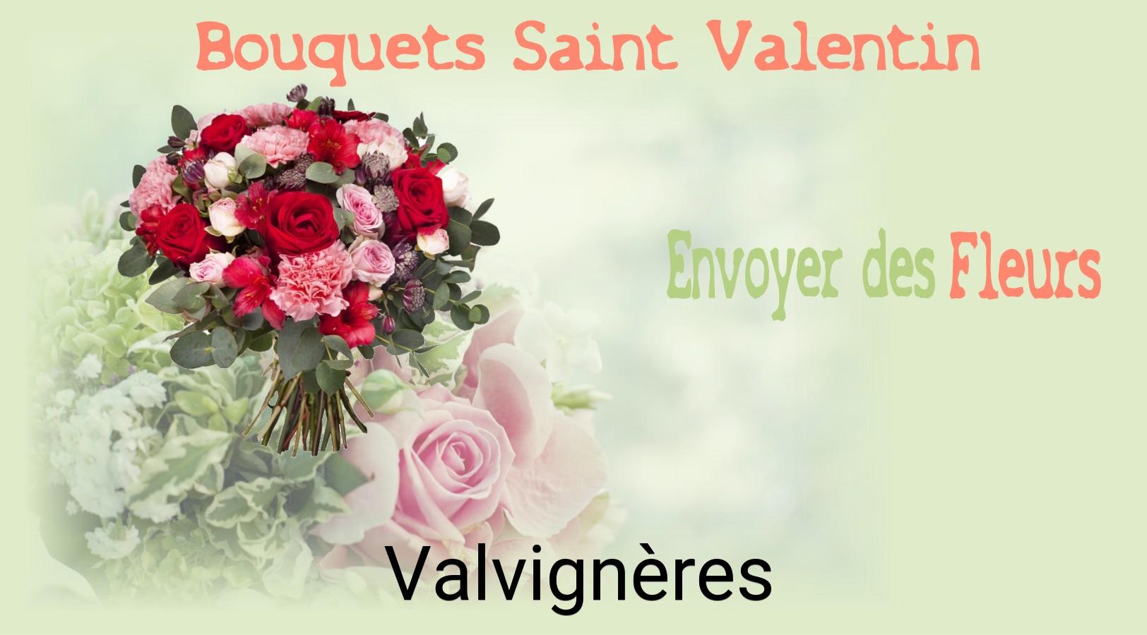Roses de Saint-Valentin livrées à Valvignères